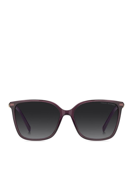 Tommy Hilfiger Women's Sunglasses with Purple Frame and Gray Lens th2349/s LHF/9O