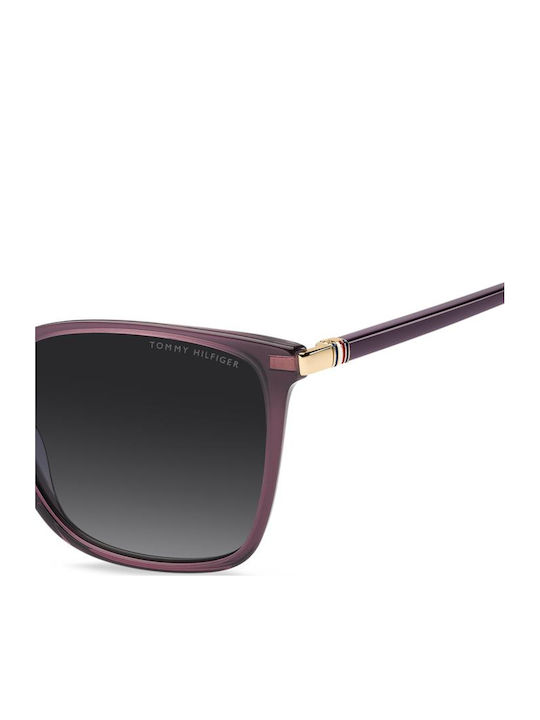 Tommy Hilfiger Women's Sunglasses with Purple Frame and Gray Lens th2349/s LHF/9O
