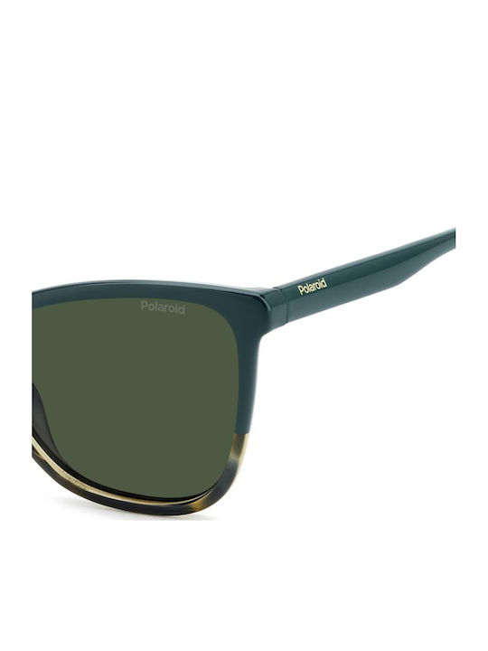 Polaroid Unisex Sunglasses with Green Frame and Green Lens PLD4194/S CVT/UC