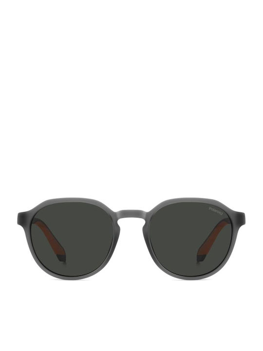 Polaroid Unisex Sonnenbrillen mit Gray Horn umrandet Rahmen und Gray Farbe Gläser PLD2170/S/X 2M8/M9
