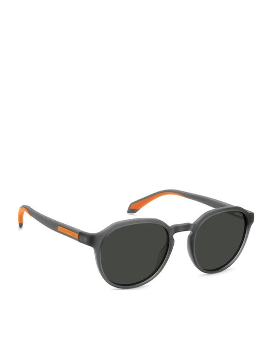 Polaroid Unisex Sonnenbrillen mit Gray Horn umrandet Rahmen und Gray Farbe Gläser PLD2170/S/X 2M8/M9