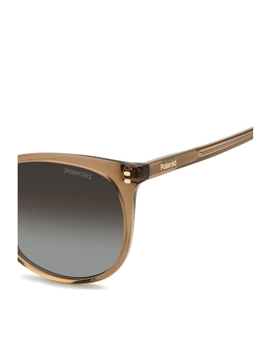 Polaroid Unisex Sunglasses with Beige Frame and Beige Lens PLD4200/S/X HAM/LA
