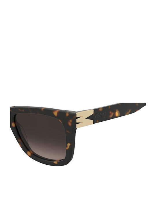 Moschino Unisex Sunglasses with Brown Frame and Brown Lens MOS211/S 086/HA