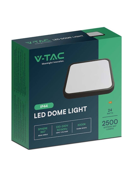 V-TAC LED-Panel 24W mit Natürliches Weiß Licht 4000K