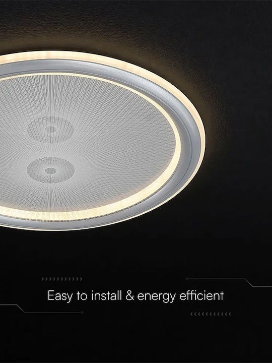 V-TAC Παραλληλόγραμμο LED Panel 50W 55x7εκ.