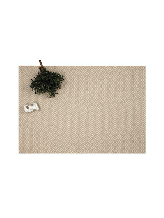 Newplan Canvas Living Room Rug Outdoor Rectangular Wicker 1066d 133x190cm