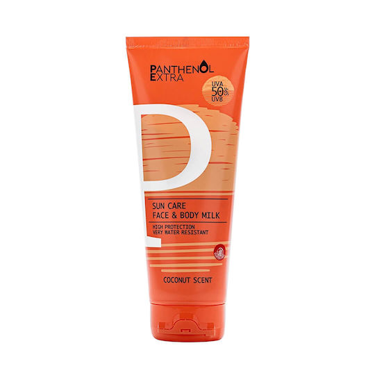 Panthenol Extra Sun Care Face & Body Milk Αντηλιακό Γαλάκτωμα Προσώπου & Σώματος SPF50 100ml