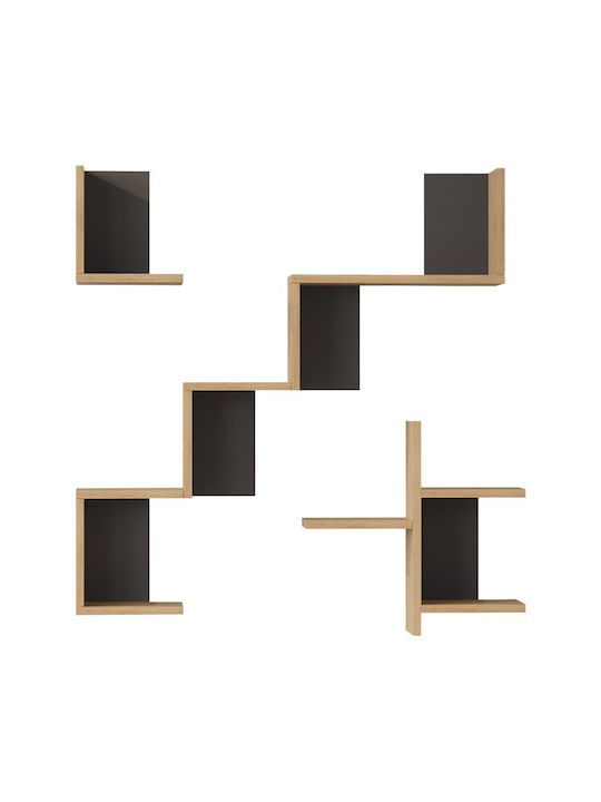 Wall Shelf Verso Oak 99.4x14.5x103cm
