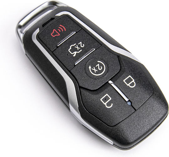 Autoschlüsselhülle Ford Explorer Edge Fusion Mustang 5 Schaltflächen Hu101