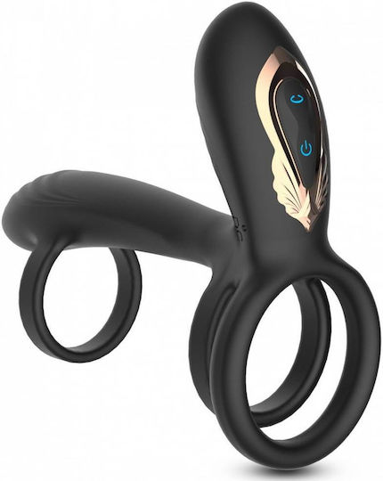 Crushious G-Spot Vibrator With Remote Control Black