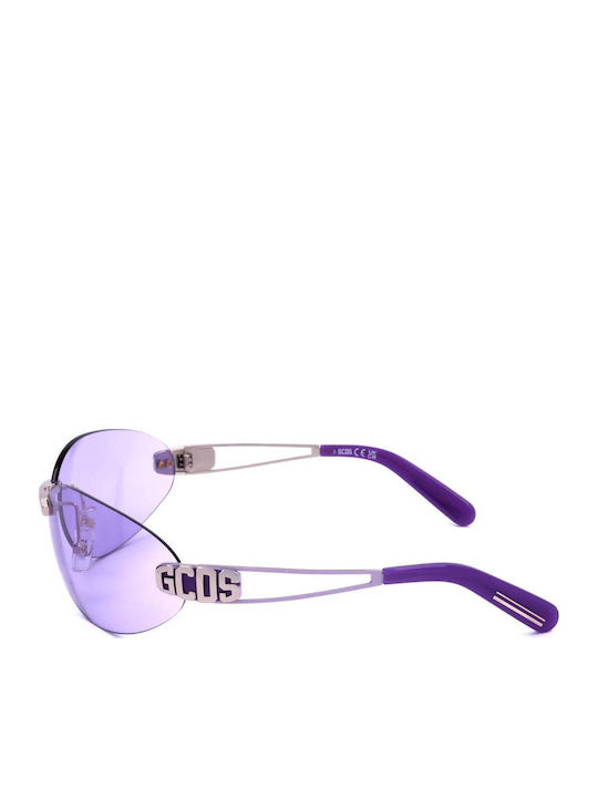 GCDS Ochelari De Soare Pentru Femei Cu Culoare Violet Cadru Și Culoare Violet Lentile GD0032 80Y