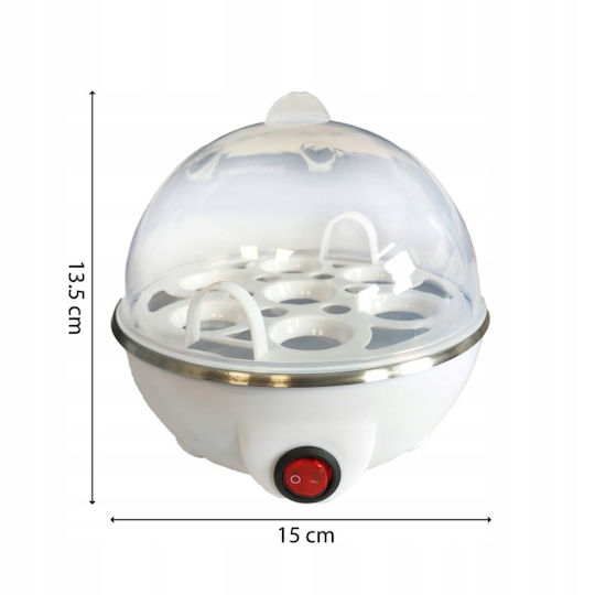 Hard-er Cuptor Pentru Gătit Ouă 7 Compartimente 350W Alb