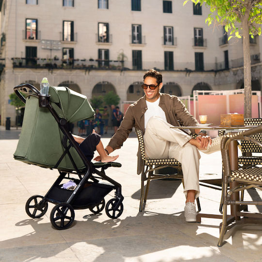 Kinderkraft Nubi 3 Καρότσι Μωρού Kατάλληλο για Nεογέννητο Sand Beige 8.7kg