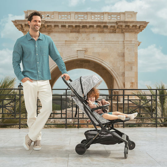 Kinderkraft Pilot 2 Καρότσι Μωρού Kατάλληλο για Nεογέννητο Lunar Black