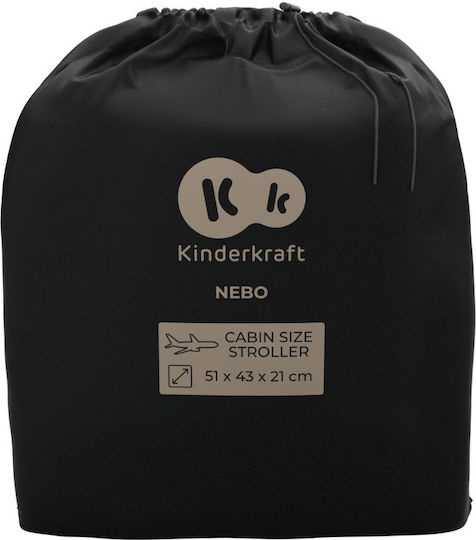 Kinderkraft Nebo Pushchair Suitable for Newborn Soft Beige