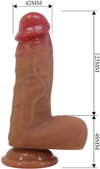 Realistischer Dildo mit Saugnapf Fleisch 28cm