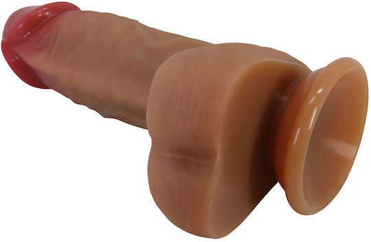 Realistischer Dildo mit Saugnapf Fleisch 28cm