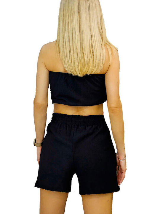 Damen-Shorts - Bermudas Schwarz