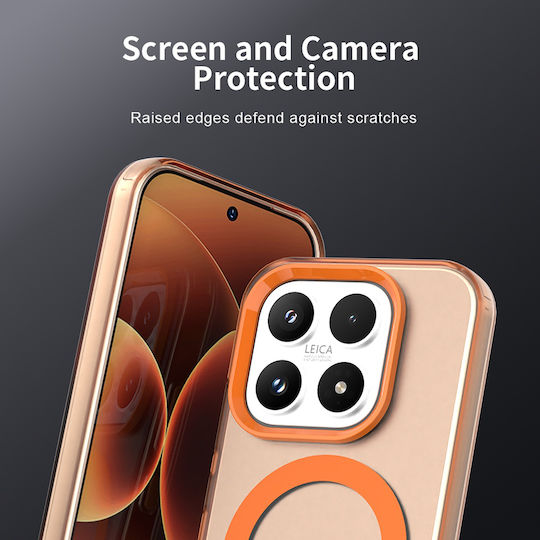 Techsuit Candycase Rückseite Kunststoff / Silikon Orange Xiaomi 17