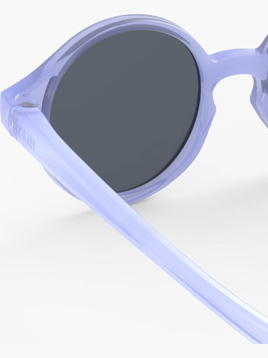 Izipizi Round Baby Kids Sunglasses with Polarized Lens Purple for 0-3 Years