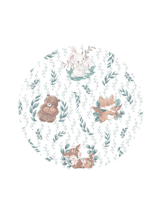 MimiNu Lenjerie De Patut Bebe Pentru Patut Din Bumbac Cu Cauciuc Bej 50.5x84.5cm