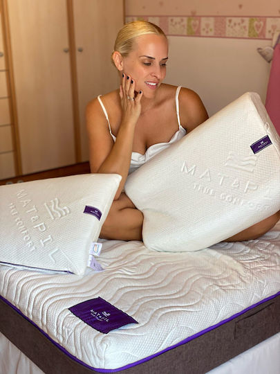 Mat&Pil Coco Ημίδιπλο Ορθοπεδικό Στρώμα Memory Foam / Foam 110x200cm με Κοκοφοίνικα