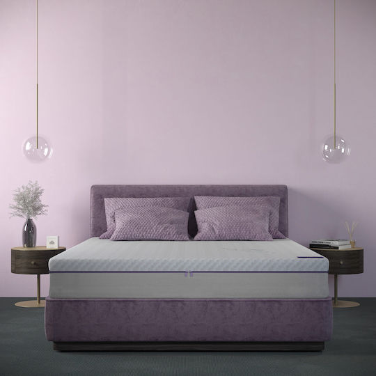 Mat&Pil Soft Sense Double Orthopedic Mattress Memory Foam Foam 150x200cm SM150F