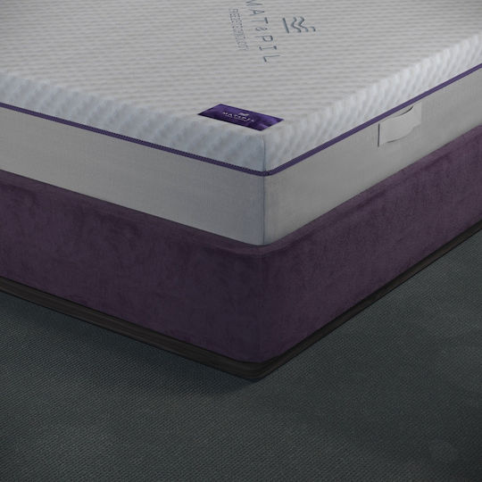 Mat&Pil Soft Sense King Size Orthopedic Mattress Memory Foam / Foam 200x200cm SM200F