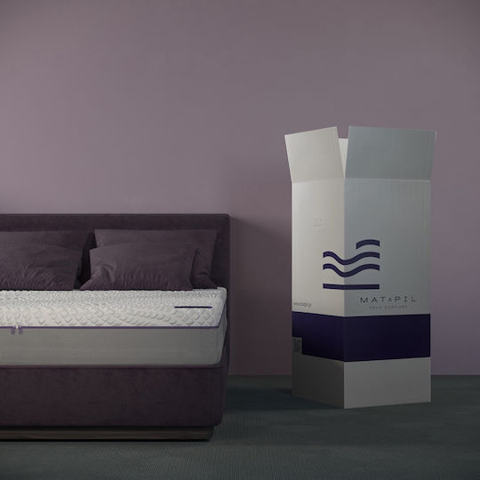 Mat&Pil 3d Mat Single Orthopedic Mattress Memory Foam Foam 90x200cm S3D90F