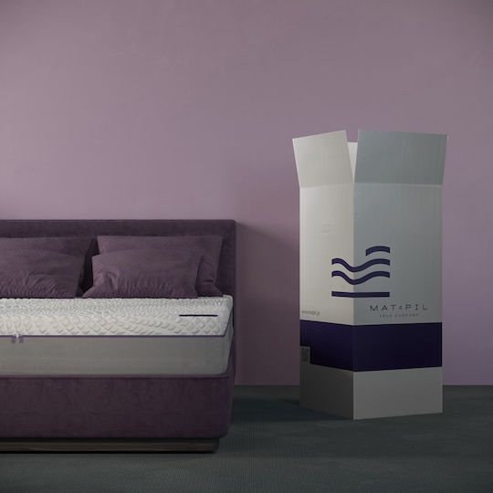 Mat&Pil Firm Sense Single Orthopedic Mattress Memory Foam / Foam 100x200cm SES100F