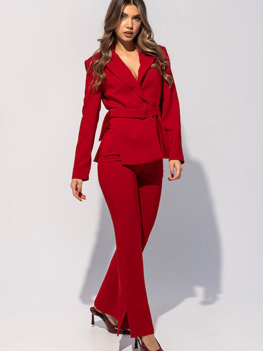 Hermosa Izabela Damen Blazer Rot