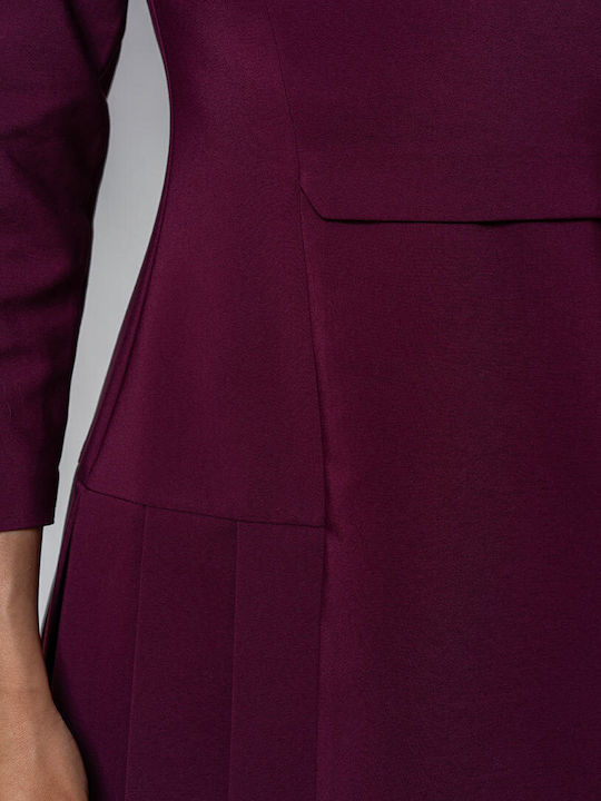 Bertina Φόρεμα Maroon