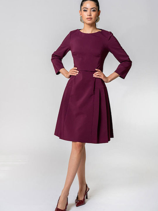 Bertina Φόρεμα Maroon