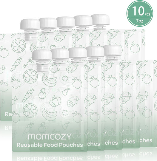 Momcozy Accesorii Pentru Masă Transparente Din Plastic 10 Bucăți
