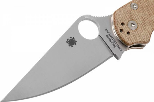 Spyderco Paramilitary 2 Cuțit Maro în Husă