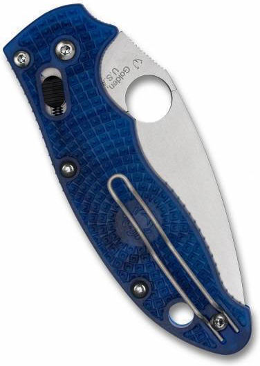 Spyderco Manix 2 Μαχαίρι με Μηχανισμό Κλειδώματος Μπλε σε Θήκη
