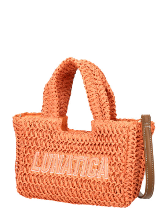 Straw Women's Shopper Bag Orange