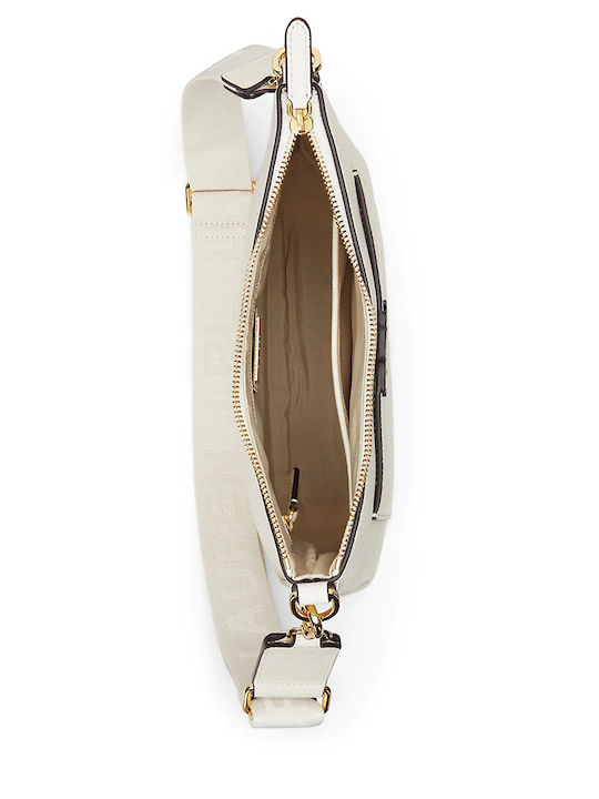 Lauren Leather Women's Shoulder Bag White