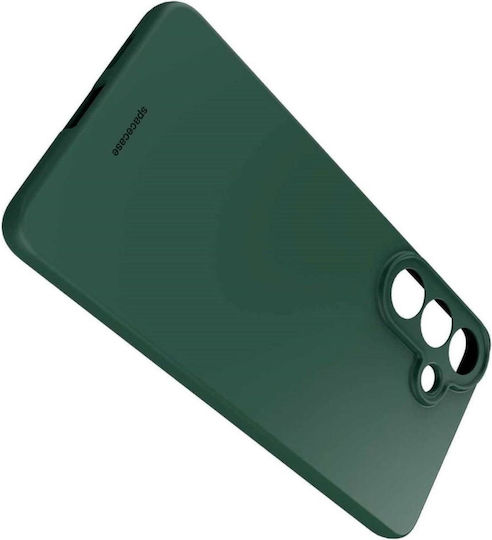 Spacecase Силиконова Задна Корица Зелен За Galaxy S26+