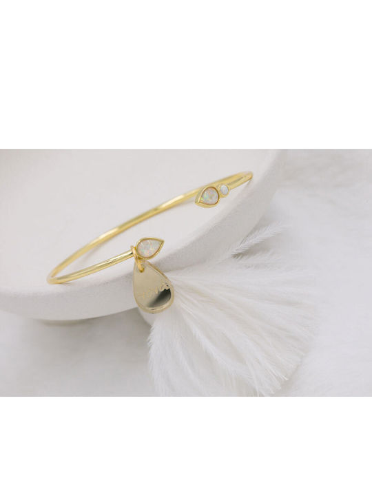 Kymi Women's Bracelet with Mum Design MN319