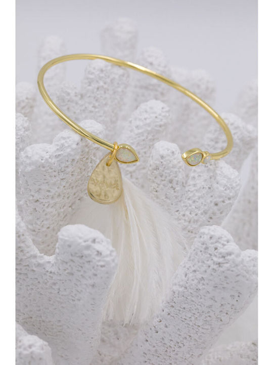 Kymi Women's Bracelet with Mum Design MN319