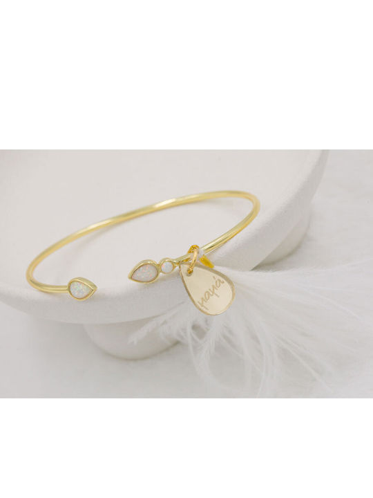 Kymi Women's Bracelet with Mum Design MN319