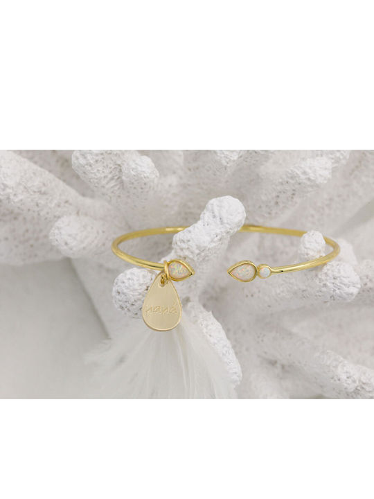 Kymi Women's Bracelet with Mum Design MN319