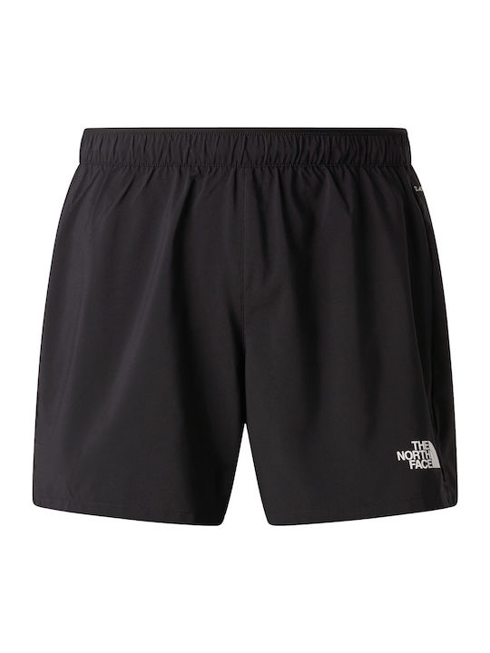 2 in 1 Αθλητική Ανδρική Βερμούδα Tnf Black