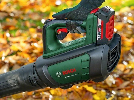 Bosch Φυσητήρας Χειρός 36V με 1 Μπαταρία 2Ah & Μέγιστη Ταχύτητα Αέρα 200km/h