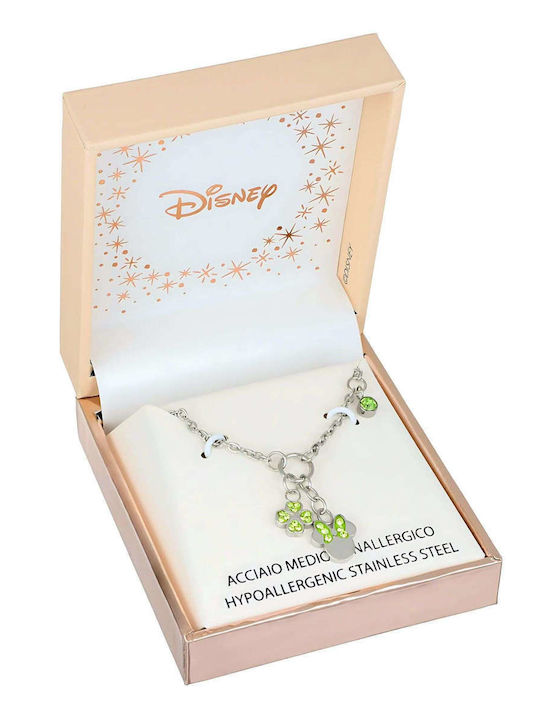 Disney Κολιέ από Ατσάλι με Ζιργκόν