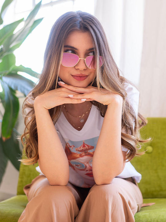 Tricou Damă Alb