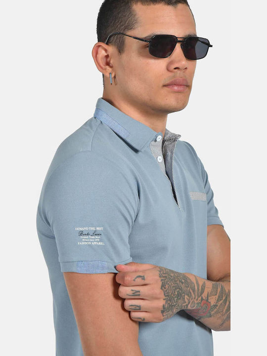 Polo Men’s Blouse Light Blue