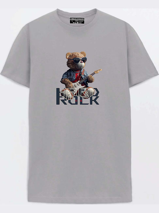 T-shirt Γκρι Ανοιχτό