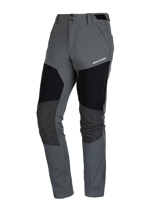 Northfinder Men's Long Hiking Trousers Gray